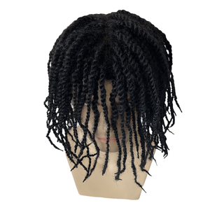 Peluca de pelo <span class=keywords><strong>afro</strong></span> para <span class=keywords><strong>hombre</strong></span>, tupé de pelo <span class=keywords><strong>afro</strong></span> para <span class=keywords><strong>hombre</strong></span>, 8x10 - Product Image 4