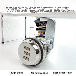 LSY YH1202 Anahtarsız Şifreli Kilit ANSI Sınıf 2 Galvaniz Kaplama Tasarım Çinko Alaşım Malzeme Bronz/Siyah/Beyaz - Product Image 3