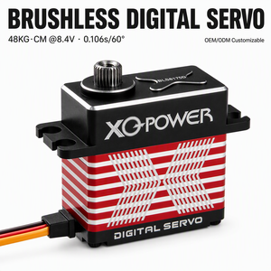 Nouvel arrivage 2026 – Servomoteur numérique brushless étanche 48 kg.cm à couple élevé 0,106s pour <span class=keywords><strong>voiture</strong></span> RC et <span class=keywords><strong>cardan</strong></span> – Vente en gros OEM - Product Image 3