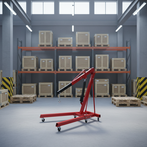Foldable <strong>Engine</strong> <strong>Lifter</strong> 2ton Workshop Mini Crane Hydraulic Hoist <strong>Engine</strong> Crane CE Certified Car Shop Crane Lifting Equipment - Product Image 3