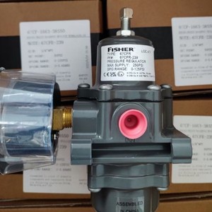 Régulateur de pression Fisher 67CFR 0-125Psi à action directe pour l'alimentation en eau et le drainage - Product Image 3