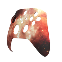 Coque de remplacement Oursteam Blue Nebula pour Xbox Series XS, coque avant Soft Touch