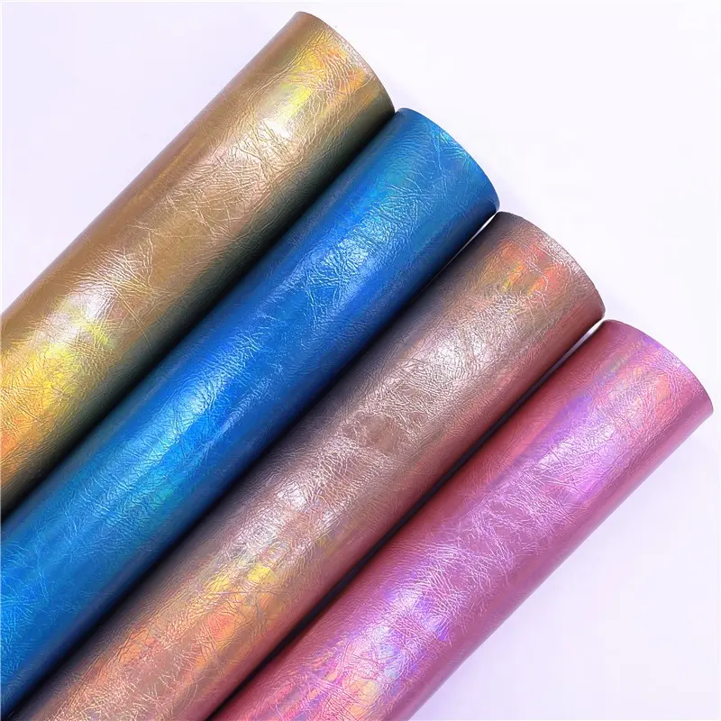 BY6378 Synthetic 1.2mm Metallic Faux Leather For Shoes Bags Wallets Earrings Notebook Hair Bows Headband Crafts