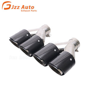 Sửa đổ<span class=keywords><strong>i</strong></span> ống xả xe 2.5 inch đầu vào thép không gỉ họng ống xả 3.5 inch đô<span class=keywords><strong>i</strong></span> thoát ra sợ<span class=keywords><strong>i</strong></span> carbon phổ kép lờ<span class=keywords><strong>i</strong></span> khuyên - Product Image 1