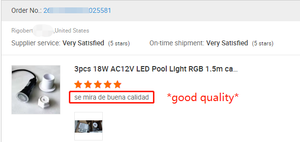 12W 18W RGB <span class=keywords><strong>LED</strong></span> Spa Ánh sáng ac12v nicheless lõm phù hợp thay thế dưới nước bồn tắm Đèn hồ bơi bóng đèn d55mmxh161mm - Product Image 6