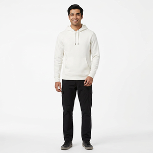Sudadera con Capucha de Forro Polar para Hombre, Sudadera de Manga Larga con Bolsillo, Sudadera Gruesa con Capucha, Estilo Urbano Personalizado - Product Image 1