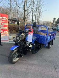 Triciclo de motocicleta de carga alimentado por combustible de gasolina de 3 ruedas de 300CC con cubo basculante para uso de adultos y transporte de carga - Product Image 4