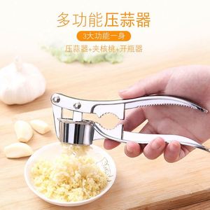 Nouvelle Arrivée Presse-ail en Acier Inoxydable Multi-usage pour Cuisine, Broyeur de Gingembre Facile, Presse-ail en Métal Durable pour Usage Quotidien - Product Image 5