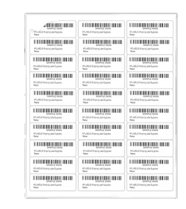 Étiquettes hydrosolubles compatibles avec les imprimantes jet d'encre et laser pour l'impression à domicile et au bureau - Product Image 3