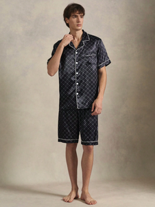Men Nightwear Set Summer Wear Customized Sleep Wear Modal Fabric Casual Men High Quality Night <b>Suits</b> Sleepwear Supplier - Product Image 5