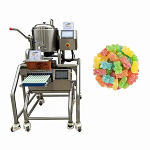 Volautomatische Gummy Making Machine Jelly Gummy Candy Deponeren Lijn Gummy Beer Machine