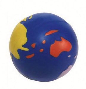 Pelota Antiestrés de PU con Forma de Globo Terráqueo, Personalizable con Logotipo, Venta al Por Mayor, Juguete Sensorial para Niños y Adultos - Product Image 2