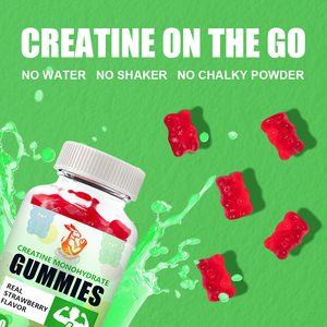 Gomitas de Creatina Monohidrato de Marca Privada, Suplementos de 3g para el Crecimiento Muscular, Aumento de Energía para Adultos - Product Image 6