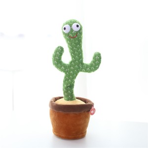Juguete de Cactus que Imita la Voz con Luces, Canta y Repite <span class=keywords><strong>lo</strong></span> que Dices, Relleno de Algodón PP - Product Image 1