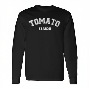 Camiseta de manga larga con estampado de tomate para jardineros y agricultores, tema de agricultura de hortalizas - Product Image 2