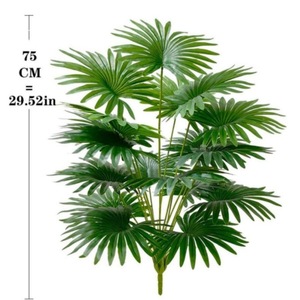 <span class=keywords><strong>Pianta</strong></span> Artificiale di Palma con 24 Foglie in Plastica Senza Vaso per Decorazione di Hotel, Casa, Ufficio e Matrimoni - Product Image 4