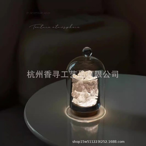Heshes Aroma Crystal Lamp Glass <b>Perfume</b> Lamp Long Lasting Fragrance Home Use All Season - Product Image 1