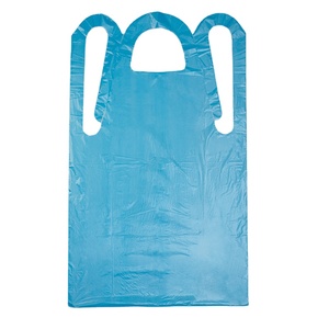 <span class=keywords><strong>Tablier</strong></span> jetable en PE plastique pour la protection et le nettoyage en gros, idéal pour l'industrie alimentaire - Product Image 1