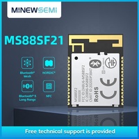 Módulo Bluetooth MinewSemi MS88SF21 NRF52840 de Largo Alcance para 300m, Multiprotocolo Bluetooth 5.1, Totalmente Certificado
