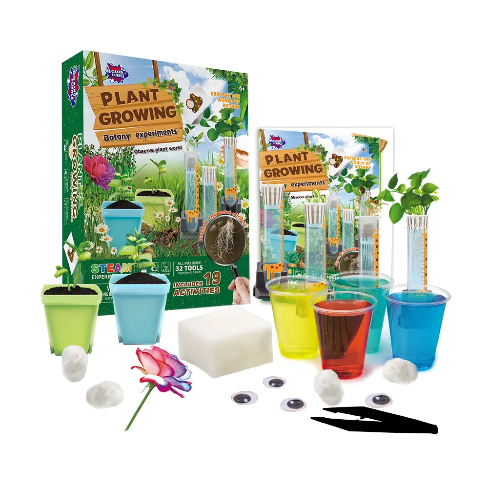 Bộ dụng cụ giảng dạy để hiển thị lớp học dễ dàng, quan sát sự phát triển của thực vật và tìm hiểu các hiện tượng tự nhiên cho trẻ em playfor8 +