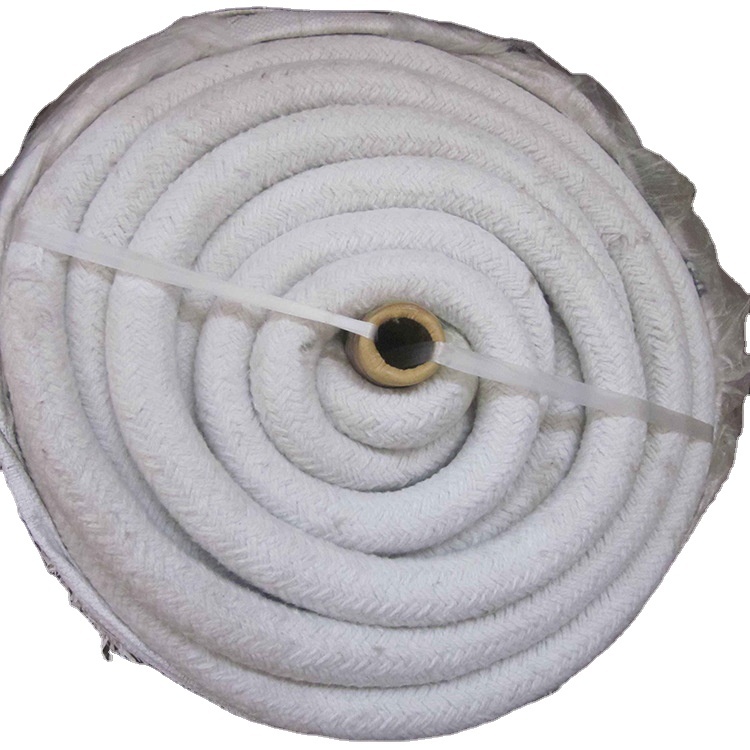 Aluminium silicate ceramic fiber rope and  insulation cloth manufacture