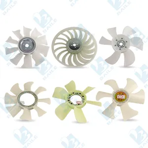 4TNE84 PC40-7 PC35R-8 4D88E 4D84-2 pale de ventilateur YM129403-44740 refroidissement du ventilateur convient aux pièces de moteur KOMATSU YANMAR