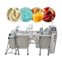 Machine d'emballage automatique de sachets préformés certifiée CE avec pompe à piston pour sauces, mayonnaise, ketchup, liquides et poudres