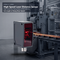 Capteur de distance laser à cisaillement rapide WTT12 DTOF 1000Hz IP65 pour la mesure de la longueur de coupe à la vitesse de cisaillement, Fabricant chinois