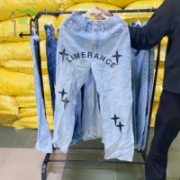 Vente en gros YIJIAYI – Lots mixtes de jeans et pantalons d'occasion de haute qualité – Vêtements usagés en polyester/coton – Qualité hiver, automne, été – Prix bas
