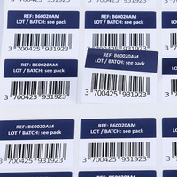 Les autocollants aléatoires d'étiquette de code à barres de sécurité imprimés par Costom sérialisent l'autocollant séquentiel de code Qr