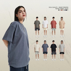 Heavy weight sprinting <b>plain</b> multi color men's t-shirt crew neck customize <b>tshirt</b> wholesale causal 100% cotton t shirt for men - Product Image 1