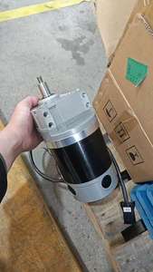 Motor de CC cepillado de alta resistencia de 600W y 24V, reducción de imán permanente para silla de ruedas y herramientas eléctricas, Motor de CC cepillado de 24V - Product Image 3