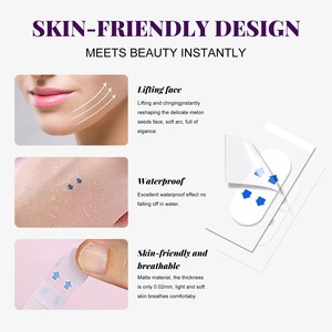 Outil de soin de la peau liftant, bandes de modelage transparentes, ultra-fines, invisibles, adaptées aux yeux, au menton et au cou - Product Image 2
