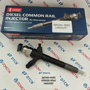 Inyector Common Rail <span class=keywords><strong>Denso</strong></span> Original SM260100-4030 095000-9560 <span class=keywords><strong>1465A257</strong></span> para MITSUBISHI 4D56 - Product Image 1