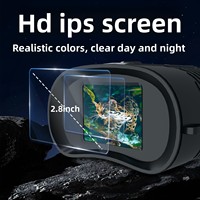 Nouveau télescope de vision nocturne haute définition, appareil binoculaire infrarouge intelligent portable, caméra vidéo jour/nuit