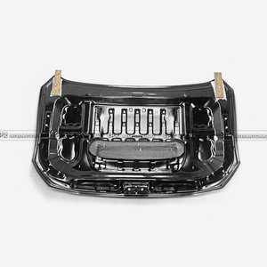 Capó de carbono real para Subaru Impreza WRX VAB VAF STI 2014-2018, estilo OEM, capó de carbono 3K T-Will, modificación exterior duradera. - Product Image 2