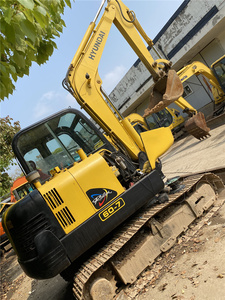 Excavadora de cadenas Hyundai R60 usada de 6 toneladas con motor, caja de cambios, PLC y alta eficiencia en venta - Product Image 3