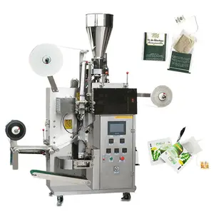 Preço da máquina de embalagem manual para saquinhos de folhas de chá em pequena escala de alta precisão