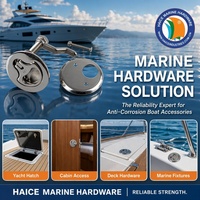 Acier inoxydable 316 Marine Cam Loquet Verrouillage Trappe Poignée Robuste Tournant Serrure Anneau De Levage 100*70*70mm Navire Yacht Bateau Matériel