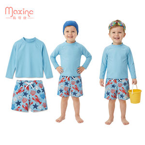 Ensemble <span class=keywords><strong>de</strong></span> maillots <span class=keywords><strong>de</strong></span> <span class=keywords><strong>bain</strong></span> personnalisés OEM à séchage rapide pour bébés garçons et filles, imprimé marin, deux pièces, tenue <span class=keywords><strong>de</strong></span> <span class=keywords><strong>bain</strong></span> pour enfants - Product Image 6