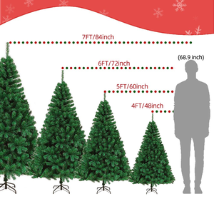 Factory Wholesale PVC Artificial Green <b>Christmas</b> <b>Trees</b> Modern Big Outdoor Decorative <b>Christmas</b> <b>Tree</b> - Product Image 3