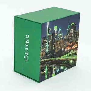 Boîte d'emballage en carton auto-assemblable pliable tendance avec impression à chaud, impression et logo personnalisés disponibles - Product Image 2