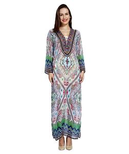 Long Casual <b>Dresses</b> for Women Stylish Comfortable Summer Fashion with Embroidered Design Ideal for Weekend Getaways <b>Travel</b> Wear - Product Image 1