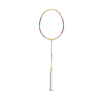 Raquettes de badminton de conception nouvelle avec fibre de graphite Toray tissée 1K, 32 lb avec cadre de tige de 6,8 mm, raquette de badminton