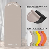 Tapis de yoga Sansd personnalisable, coloré, professionnel, écologique, antidérapant, avec logo personnalisé, ovale, en caoutchouc naturel PU