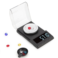 Milligramme laboratoire or balance de poche électronique numérique 0.001g précision 10g à 200g plage de pesée pour bijoux