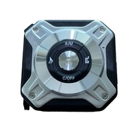 Lonnmeter LONN-M6 Télémètre laser et ruban à mesurer 5m pour la mesure de distance, surface et volume, boîtier en alliage d'aluminium, mesures métriques et impériales