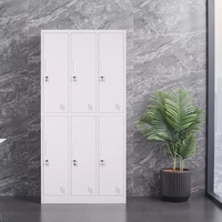 Personnel de vestiaire en fer et vêtements de travailleur casier en métal compartiment d'armoire casier en acier vestiaire de gymnastique