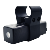 Caméra de chasse FIREFLY Q8L avec viseur point rouge réglable et algorithme de stabilisation d'image par gyroscope, compatible avec montage côte à côte