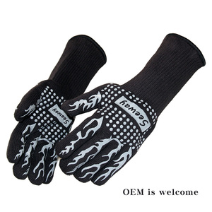 Gants de protection <span class=keywords><strong>pour</strong></span> les avant-bras Seeway à manches extra longues, professionnels, résistants à la chaleur, <span class=keywords><strong>pour</strong></span> barbecue, <span class=keywords><strong>four</strong></span>, modèle 932F - Product Image 6